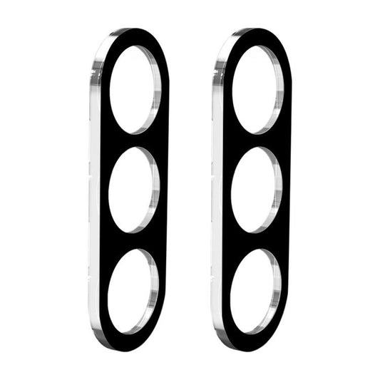 Skyddande bakre kameraskydd Techsuit för Samsung Galaxy S25 FE, härdat glas, svart
