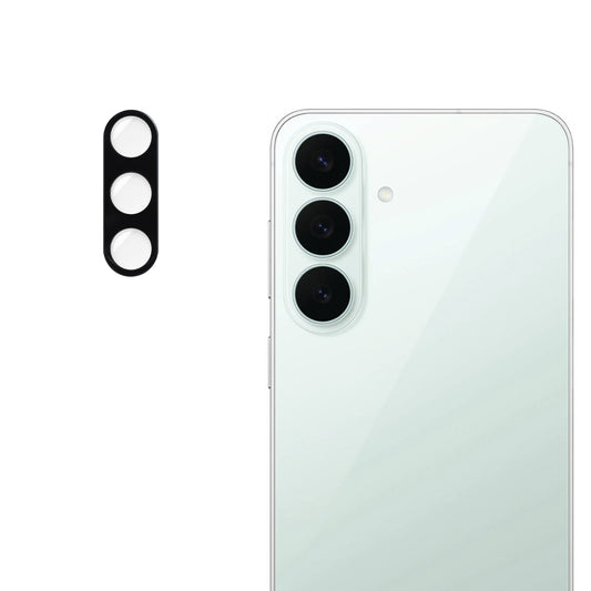 Techsuit skyddsfilm för bakre kamera till Samsung Galaxy S26 FE S741, härdat glas, svart