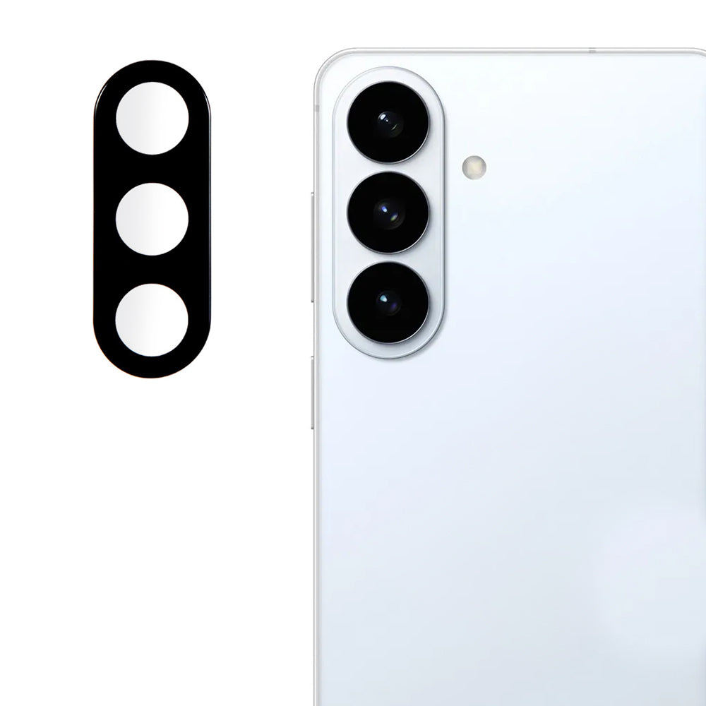 Skyddsfilm för bakre kamera Techsuit för Samsung Galaxy S26 S942, Härdat glas, Svart
