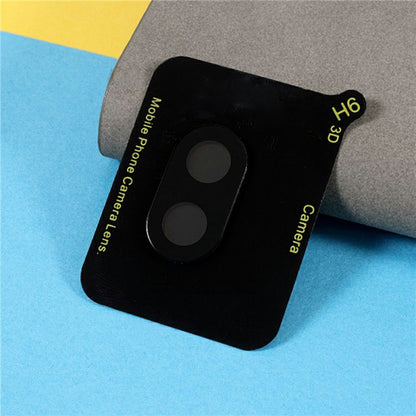 Skyddsfodral för bakre kamera Techsuit för Samsung Galaxy Z Flip8 F776, härdat glas, svart