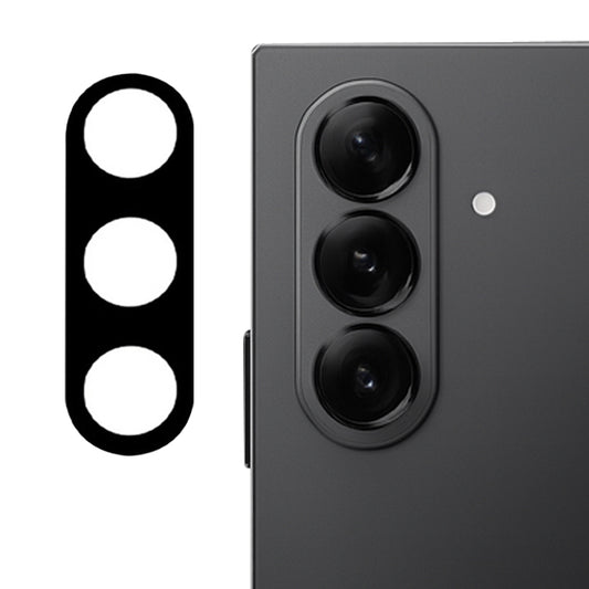 Skyddsfodral för bakre kamera Techsuit för Samsung Galaxy Z Fold7 F966, härdat glas, svart