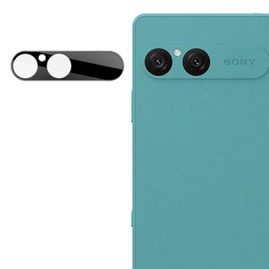Skyddsplast för bakre kamera Techsuit för Sony Xperia 10 VII, härdat glas, svart