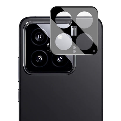 Skyddsplast för bakre kamera Techsuit för Xiaomi 14, härdat glas, svart