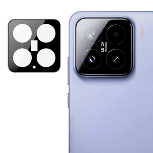 Skyddsplast för bakre kamera Techsuit för Xiaomi 15, härdat glas, svart