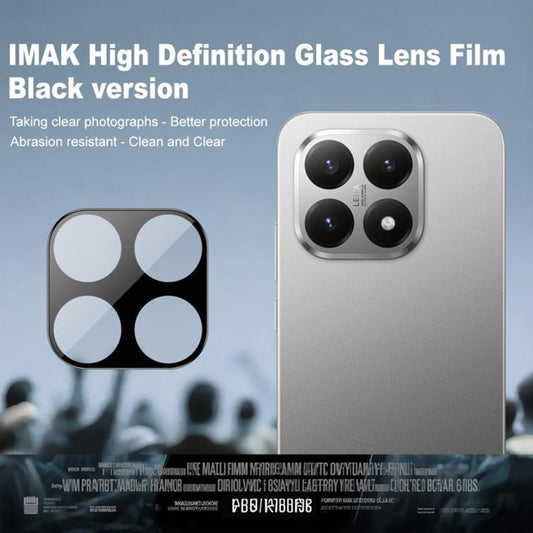 Skyddande film för bakre kamera Techsuit för Xiaomi 15T, härdat glas, svart