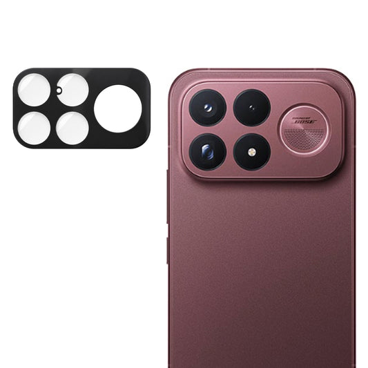 Techsuit skyddsfilm för bakre kamera till Xiaomi Poco F9 Ultra, härdat glas, svart