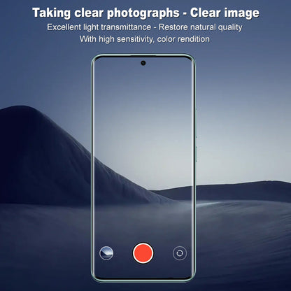 Skyddsplast för bakre kamera Techsuit för Xiaomi Redmi Note 14 Pro+ 5G, härdat glas, svart