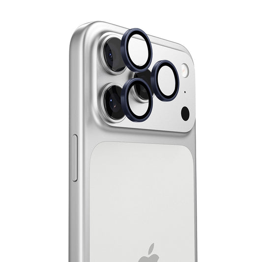 Torras Lensguard bakkameraskyddsfilm för Apple iPhone 17 Pro Max / 17 Pro, härdat glas, blå