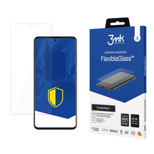 3MK FlexibleGlass skärmskydd för Samsung Galaxy A52s 5G A528 / A52 5G A526 / A52 A525, Flexibelt glas, Full limning