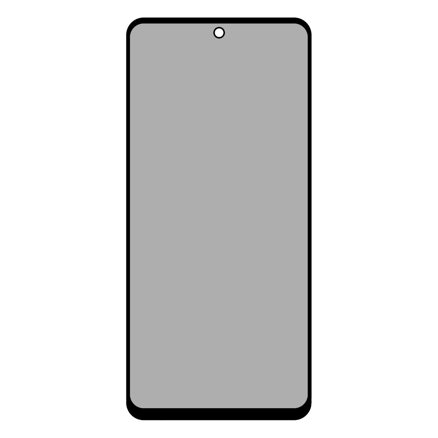 Privacy OG Premium skärmskydd för Samsung Galaxy S23 FE S711 / A54 A546, härdat glas, full limning