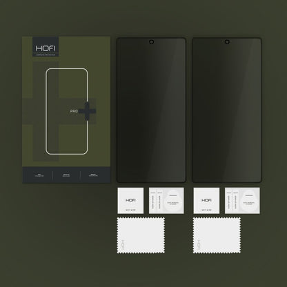 Integritetsskärmskydd HOFI Glass PRO+ för Samsung Galaxy S25 Ultra S938, Härdat Glas, Fullt Lim, Set om 2 stycken