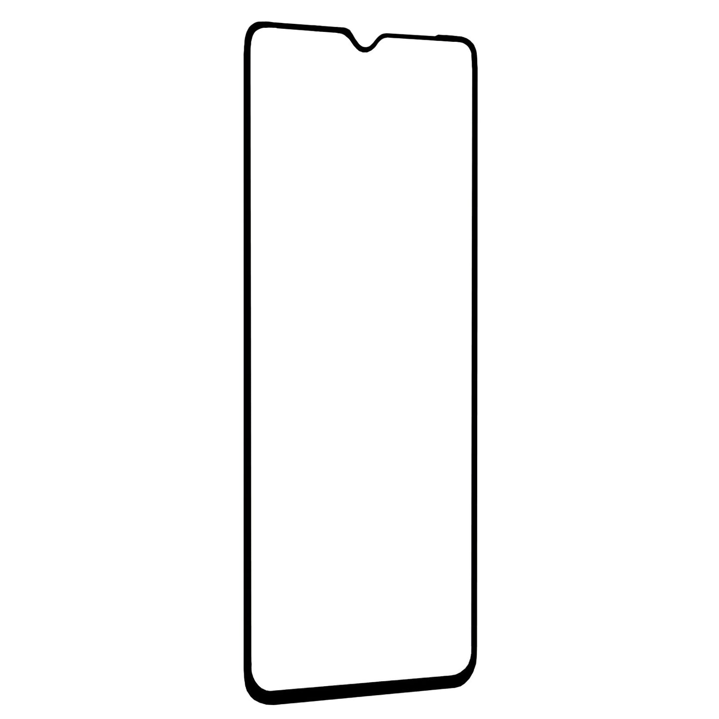 Skärmskydd Blue Shield för Xiaomi Poco C75 5G / C75 / Redmi 14C, Härdat Glas, Fullständig Limning, Skalvänlig, Svart