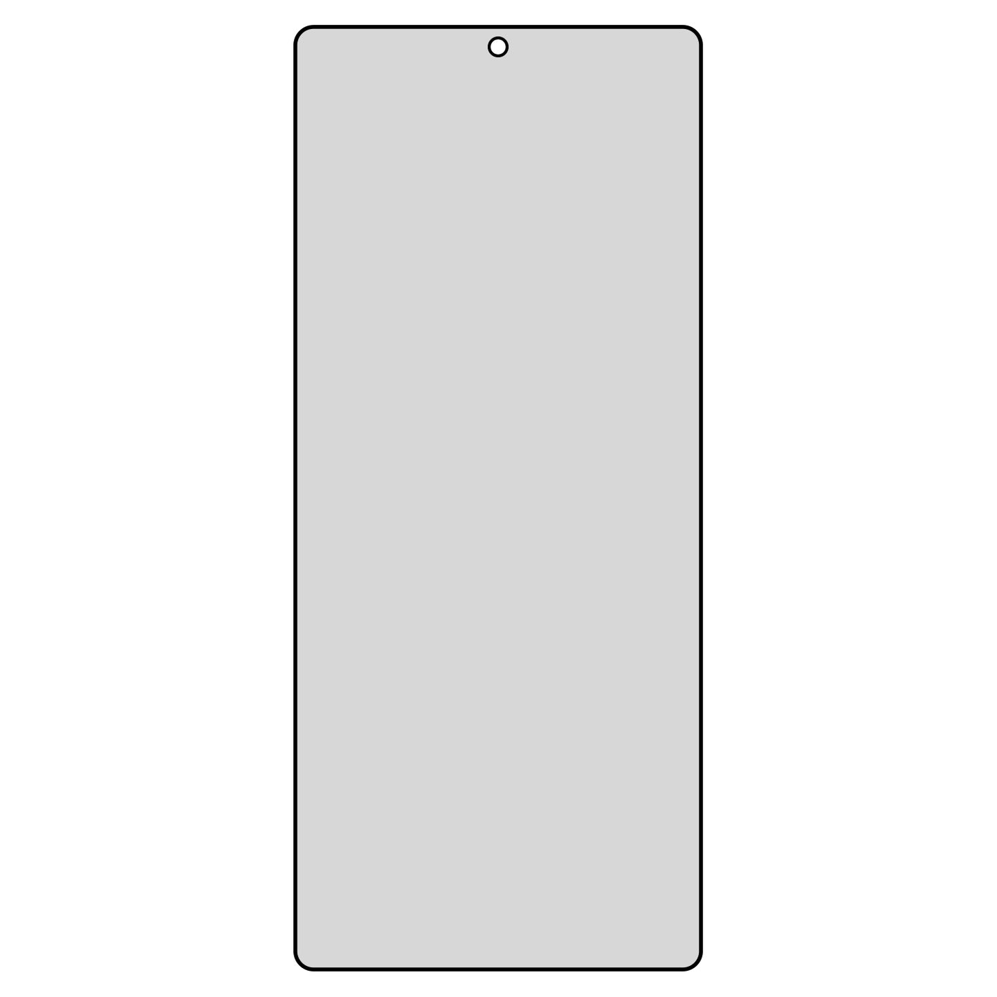 Skyddsfilm Privacy Blueo för Samsung Galaxy S25 Ultra S938, Härdat Glas, Full Glue, 5D