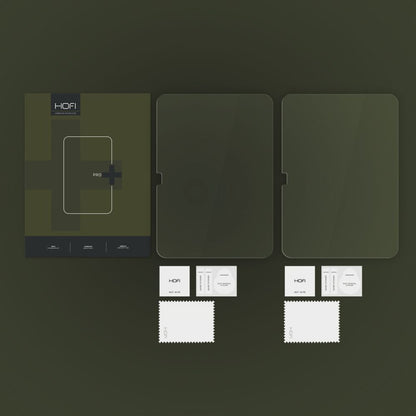 Skärmskydd HOFI PRO+ för Apple iPad (2025) / (2022), Härdat glas, Full limning, Set med 2 stycken