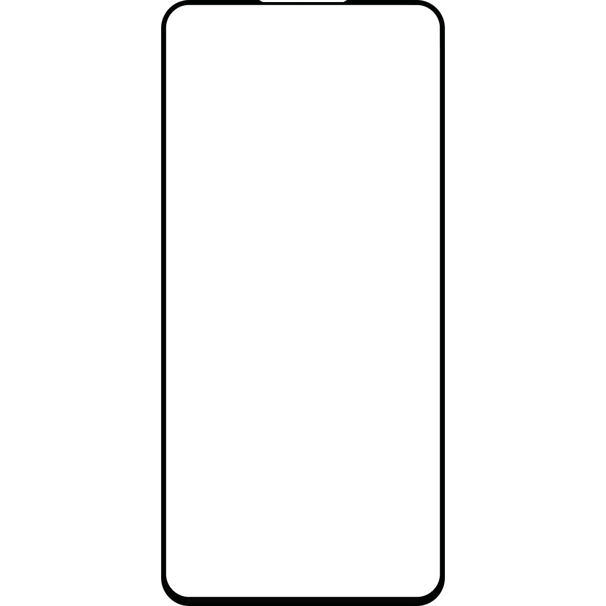 OEM skärmskydd för Xiaomi Redmi Note 14 5G, härdat glas, full limning, 5D, svart