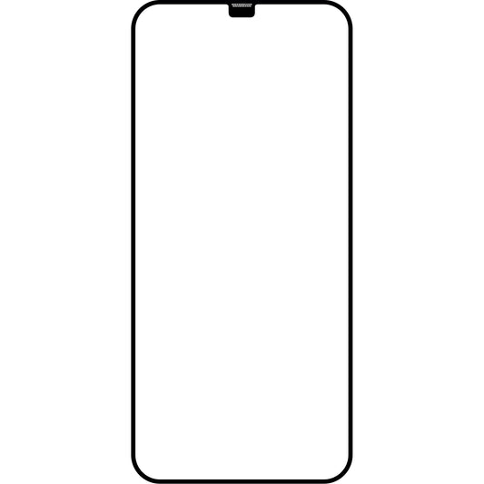 OEM-skärmskydd med automatisk justering för Apple iPhone 11 Pro / XS, härdat glas, full limning, 5D, svart