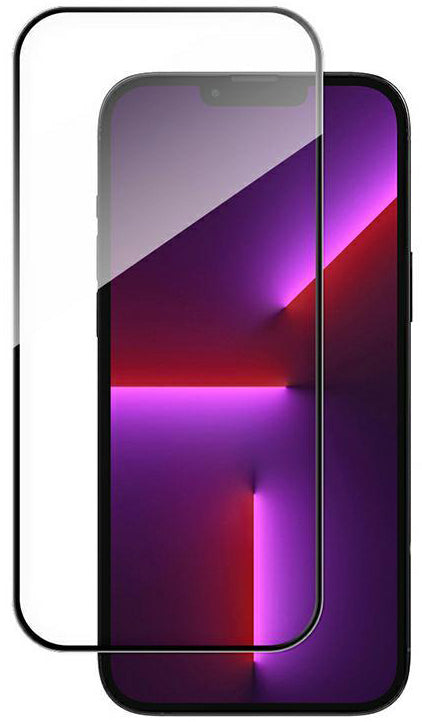 OEM skärmskydd för Oppo Reno13 F, härdat glas, full limning, 21D, svart