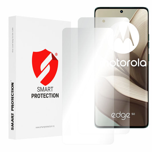 Skärmskydd Smart Protection Premium Classic för Motorola Edge 50, plast, set om 2 stycken