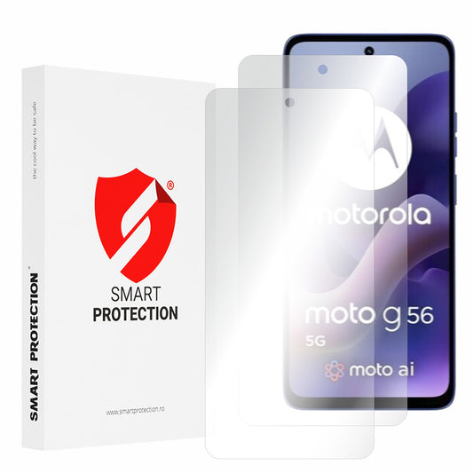 Skärmskydd Smart Protection Premium Classic för Motorola Moto G56, plast, set om 2 stycken