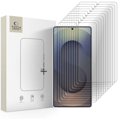 Skärmskydd Tech-Protect för Samsung Galaxy S26 Ultra S948, Härdat Glas, Full Lim, Set om 10 stycken