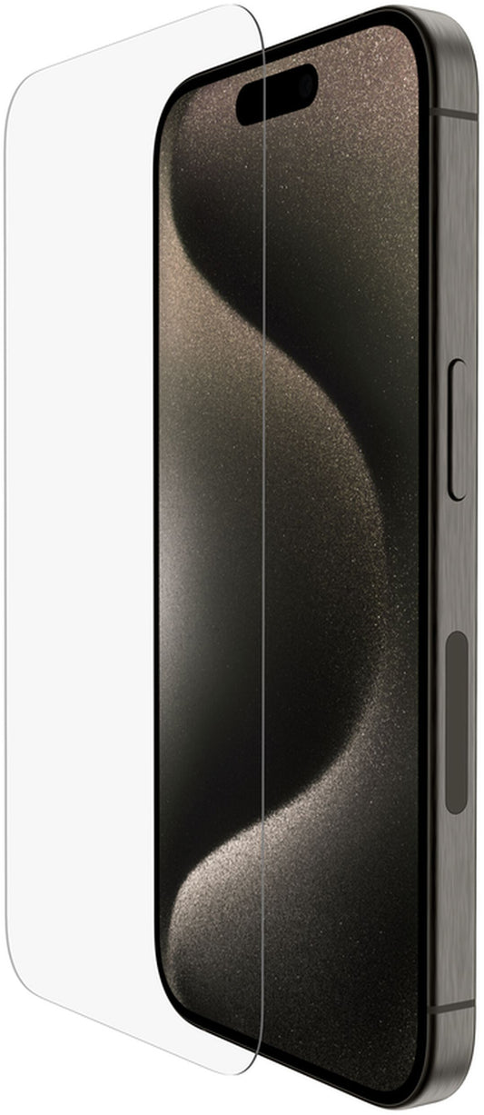 Skärmskydd Belkin ScreenForce TemperedGlass för Apple iPhone 15 Pro Max, Härdat Glas, Full Glue OVA138zz