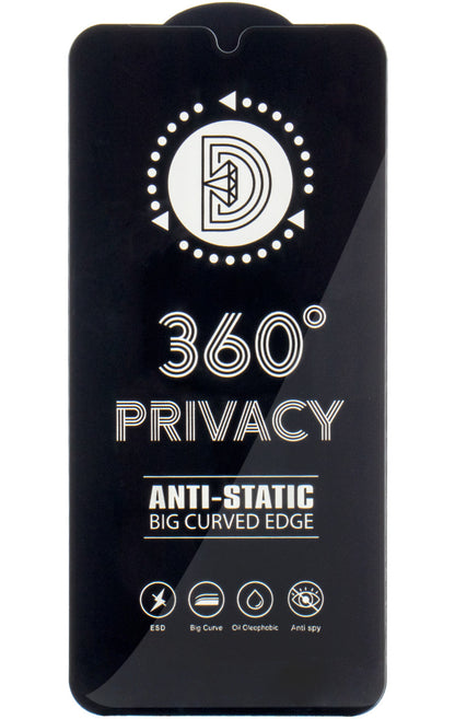 OEM 360 Privacy Skärmskydd för Samsung Galaxy A37 5G, Härdat Glas, Fullt Lim