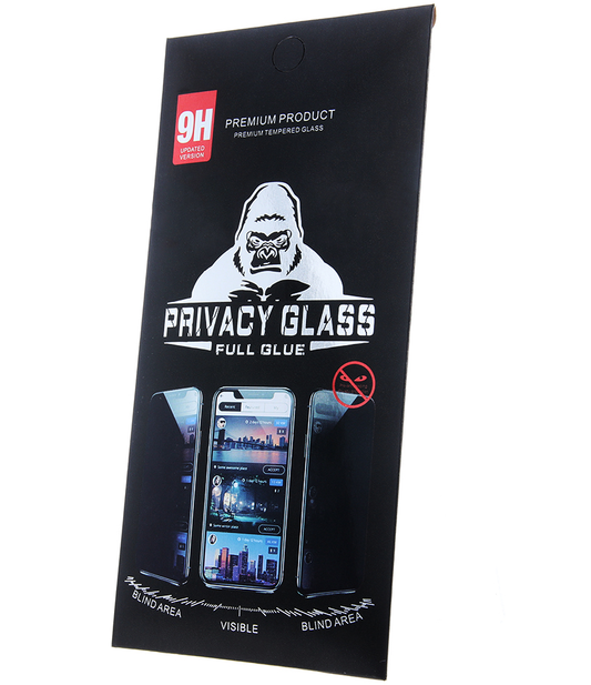 OEM Privacy-skärmskydd för Apple iPhone 18 Pro Max, Härdat Glas, Fullt Lim