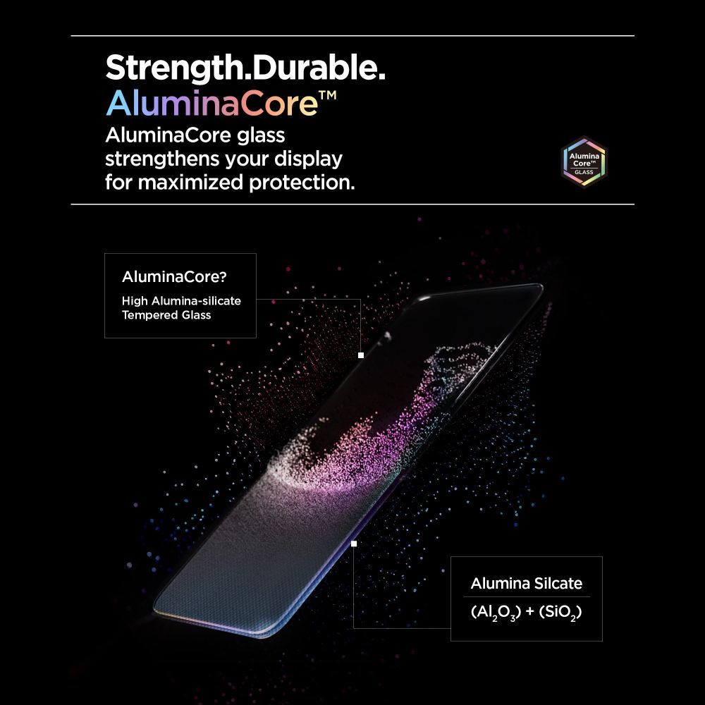 Spigen GlastR Align Master Slim Screen Protector for Apple iPhone 17 Pro Max, Tempered Glass, Full Glue, Set of 3 pieces AGL10099