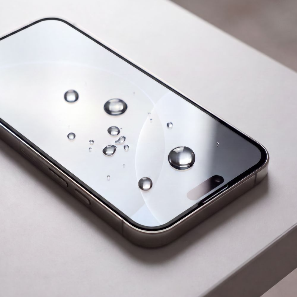 Tech-Protect OneTouch skärmskydd för Apple iPhone 18 Pro / 17 Pro, härdat glas, full limning, set med 2 stycken, transparent