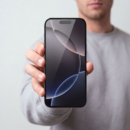Tech-Protect OneTouch skärmskydd för Apple iPhone 18 Pro / 17 Pro, härdat glas, full limning, set med 2 stycken, transparent