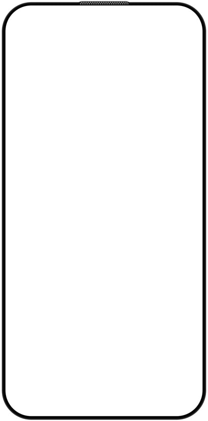 Screen Protector WiWu Wi-SQ008 for Apple iPhone 16, Full Glue, Full Glue, Black