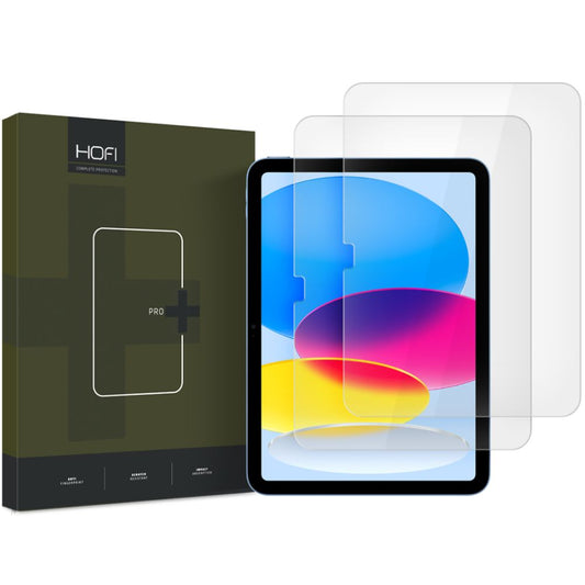 Skärmskydd HOFI PRO+ för Apple iPad (2025) / (2022), Härdat glas, Full limning, Set med 2 stycken