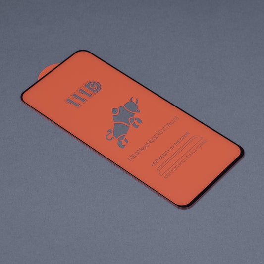 Techsuit skärmskydd för OnePlus Nord 2T / Nord CE 5G / Nord 2 5G, härdat glas, full limning, 111D, svart