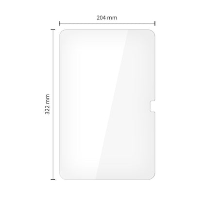 Skärmskydd Tech-Protect FIT+ för Samsung Galaxy Tab S11 Ultra / Tab S10 Ultra, Härdat Glas, Full Lim, 2-pack, 2.5D