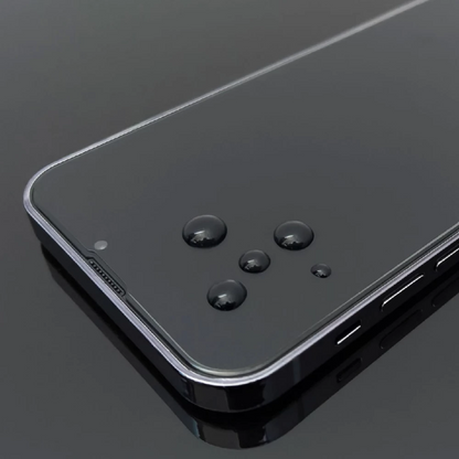 Privacy-skärmskydd WZK AntiSpy för Apple iPhone 15 Pro, Härdat glas, Fullt lim
