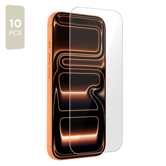 Skyddsfilm Tech-Protect för Apple iPhone 17 Pro / 17 / 16 Pro, Härdat Glas, Full Lim, Set med 10 stycken