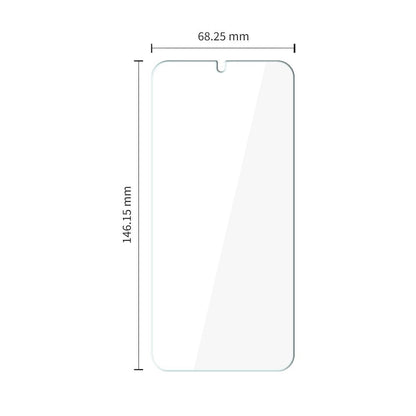 Skärmskydd Tech-Protect för Samsung Galaxy S26 S942, Härdat Glas, Full Lim, Set om 10 stycken