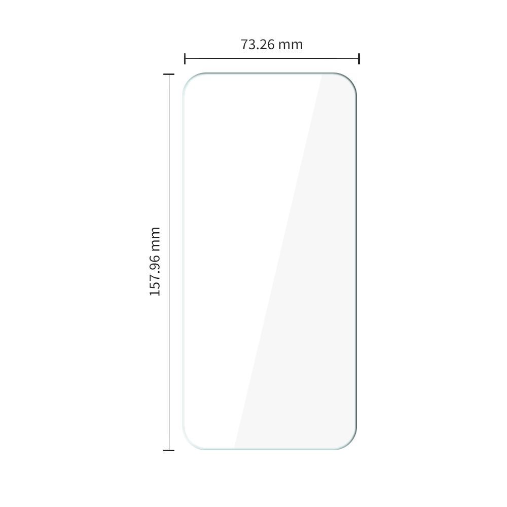 Skärmskydd och baksideskamera Tech-Protect Quick Set+ för Samsung Galaxy A57 5G, Härdat glas, Full lim, Set om 3 stycken