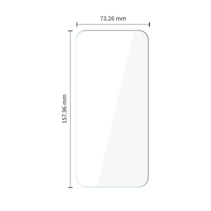 Skärmskydd och baksideskamera Tech-Protect Quick Set+ för Samsung Galaxy A57 5G, Härdat glas, Full lim, Set om 3 stycken