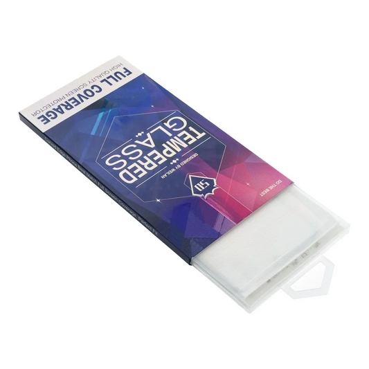 OEM skärmskydd för Samsung Galaxy S23 Ultra S918, härdat glas, full limning, 5D, svart