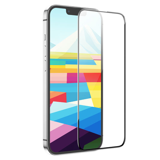 Skärmskydd HOCO G16 för Apple iPhone 15 Plus, Härdat Glas, Full Lim, 5D, Svart
