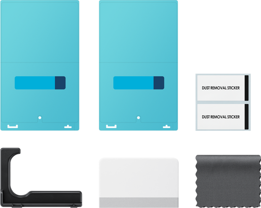 Anti-reflekterande skyddsfodral för yttre skärm för Samsung Galaxy Z Fold8 F971, plast, set om 2 stycken EF-UF971CTEGWW