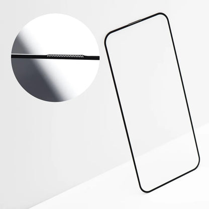 Skärmskydd OEM OG Premium för Apple iPhone 17 Pro, Härdat Glas, Full Lim, Svart