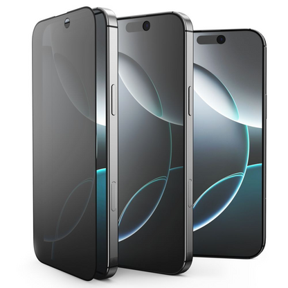 Privacy Tech-Protect Spy+ skärmskydd för Apple iPhone 17 Pro Max / 16 Pro Max, härdat glas, full lim, set om 2 stycken