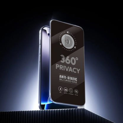 OEM 360 Privacy Skärmskydd för Samsung Galaxy A37 5G, Härdat Glas, Fullt Lim