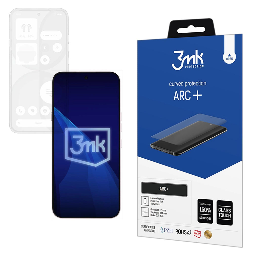 Skärmskydd 3MK ARC+ för Nothing Phone (4a), plast