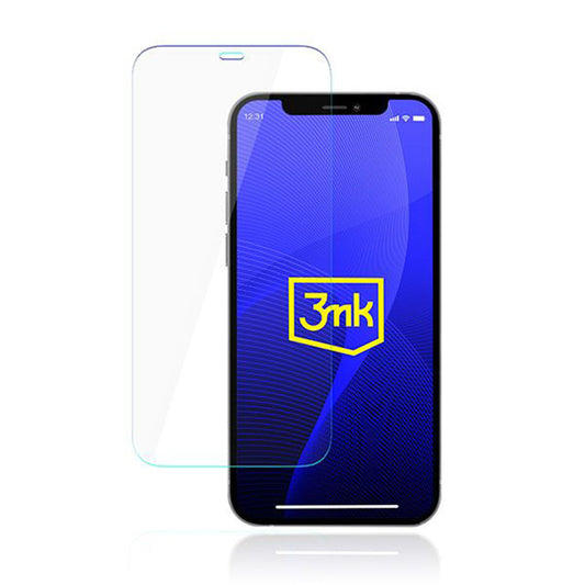 Skärmskydd 3MK FlexibleGlass för Apple iPhone 12 Pro Max, Flexibelt Glas, Fullt Lim