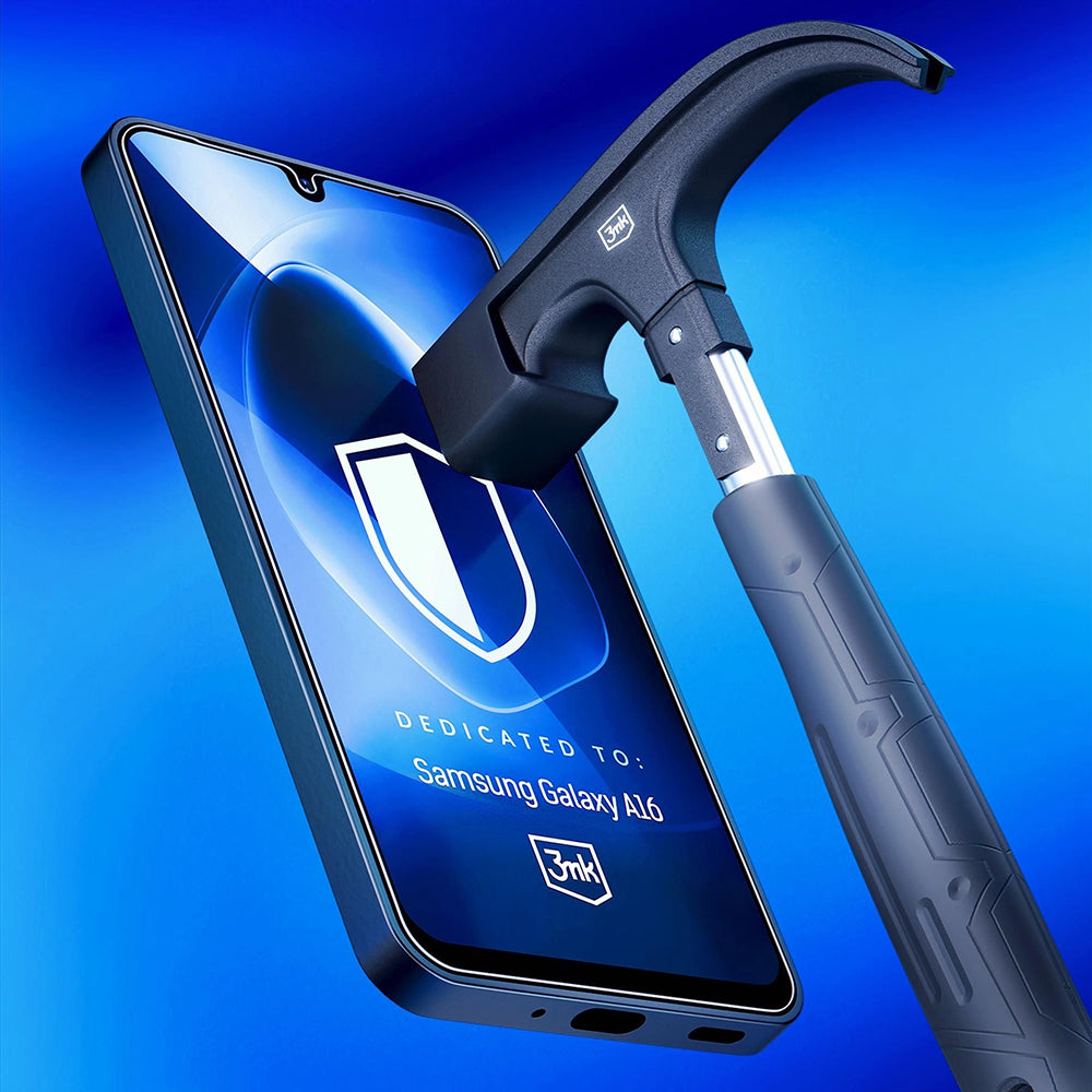 Skärmskydd 3MK FlexibleGlass för Apple iPhone 17, Flexibelt Glas, Full Lim