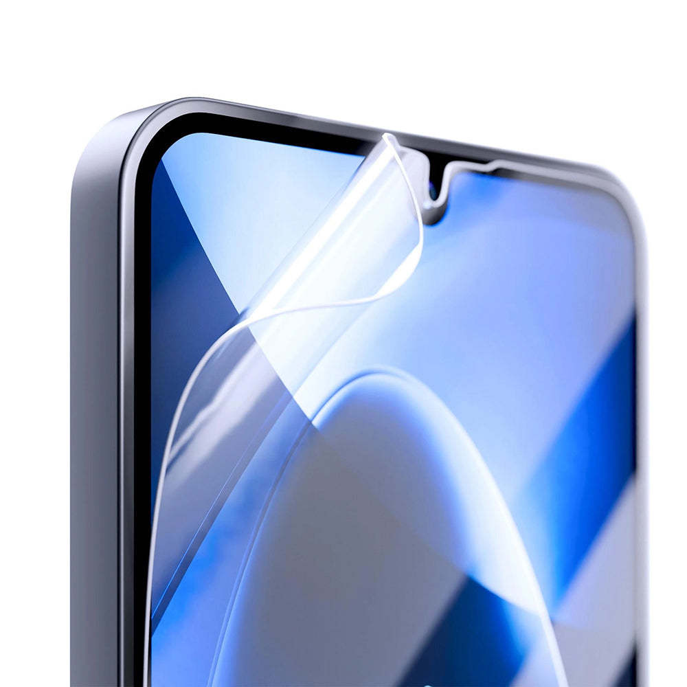 Skärmskydd 3MK FlexibleGlass för Apple iPhone 17, Flexibelt Glas, Full Lim