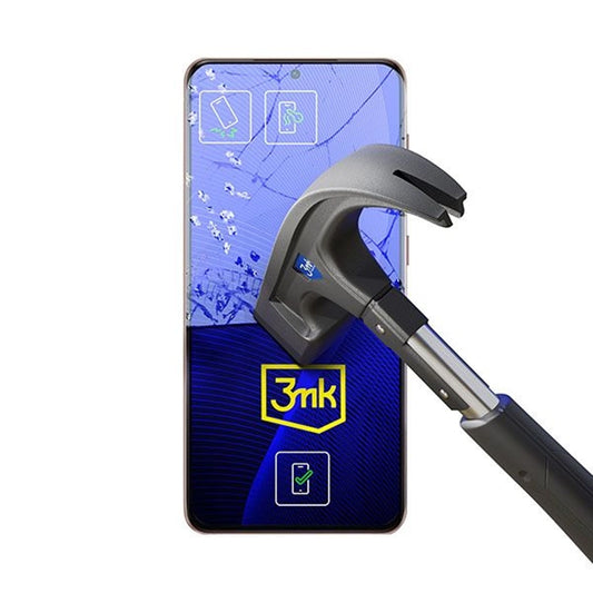Skärmskydd 3MK FlexibleGlass för Google Pixel 8 Pro, Flexibelt Glas, Fullt Lim